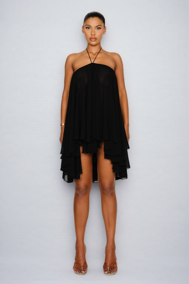 Black Pepper Mini Dress