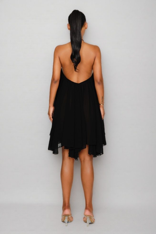 Black Pepper Mini Dress