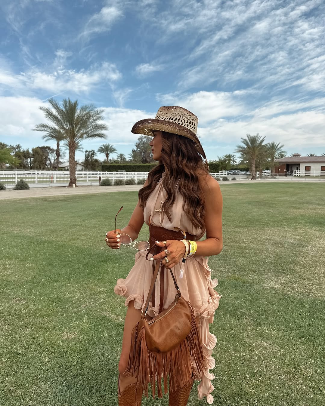 Ruffled Two Piece Set