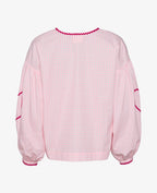 Organic Cotton Top - Pink Checks