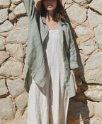 The Ultimate Oversized Faded Linen Shirt