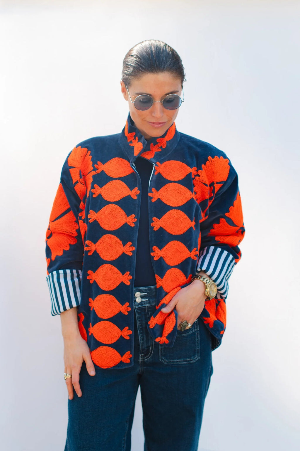Artful Print Jacket