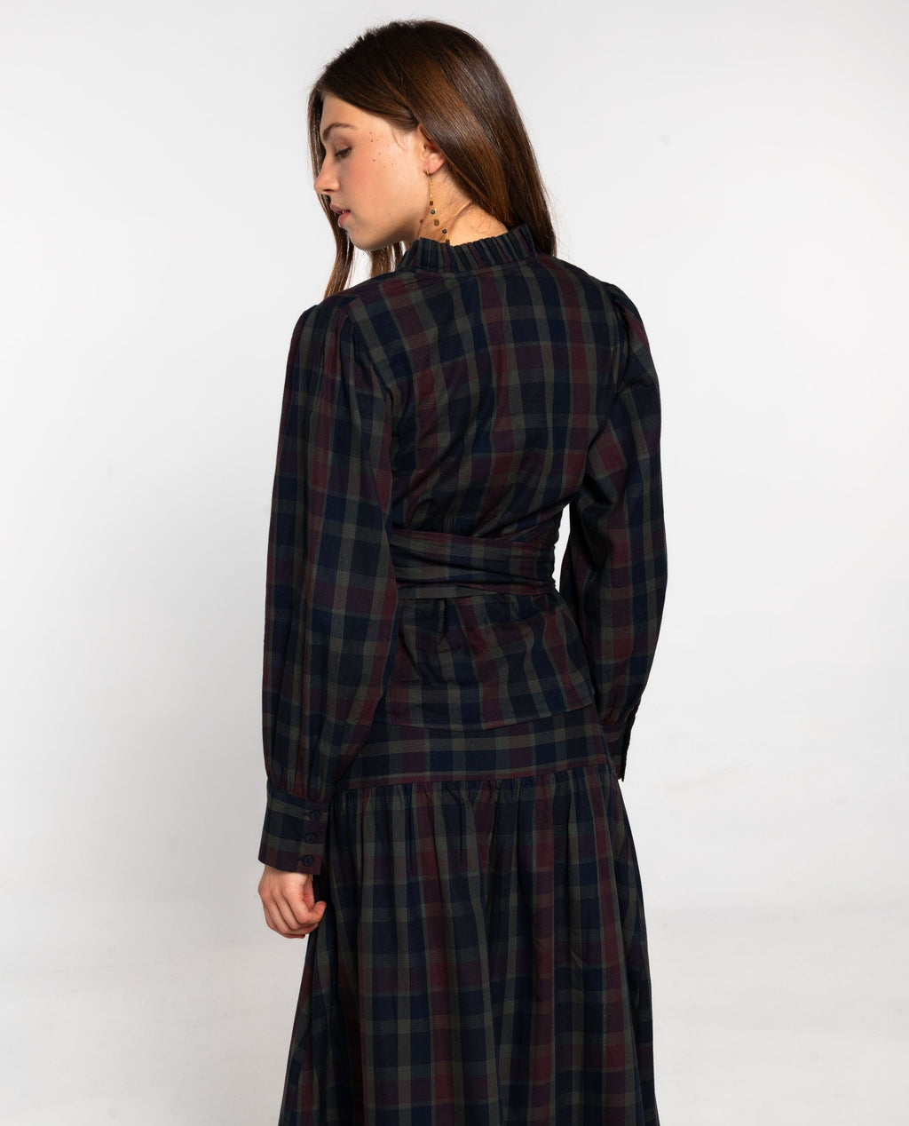 Scottish plaid pattern