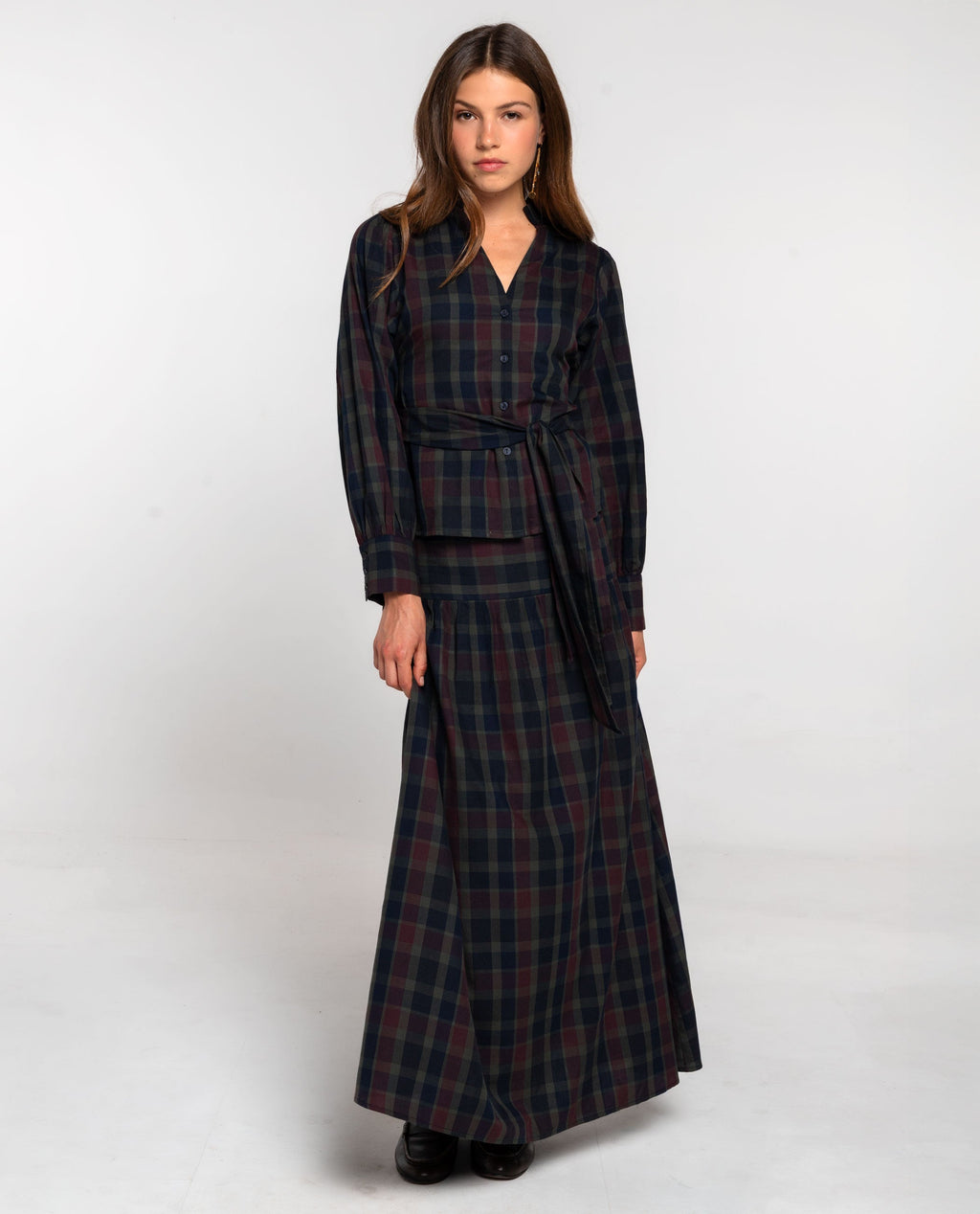 Scottish plaid pattern