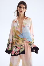 Printed Pull-On Pants