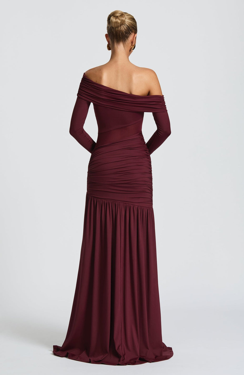 Ettalie Maxi Dress - Cherry Lacquer
