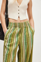 Day's End Stripe Pants - Camo Combo