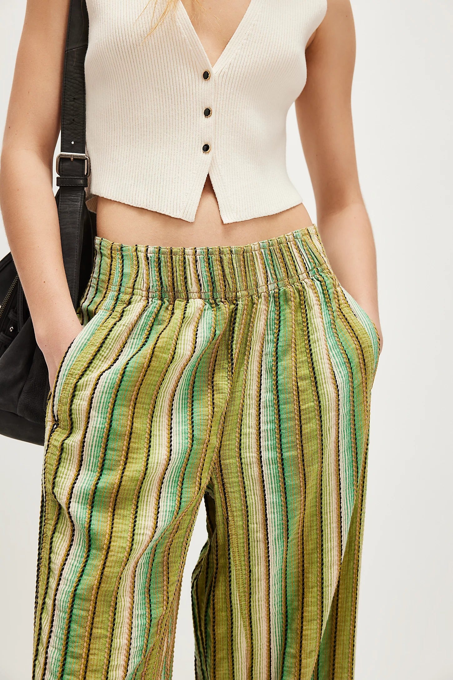 Day's End Stripe Pants - Camo Combo
