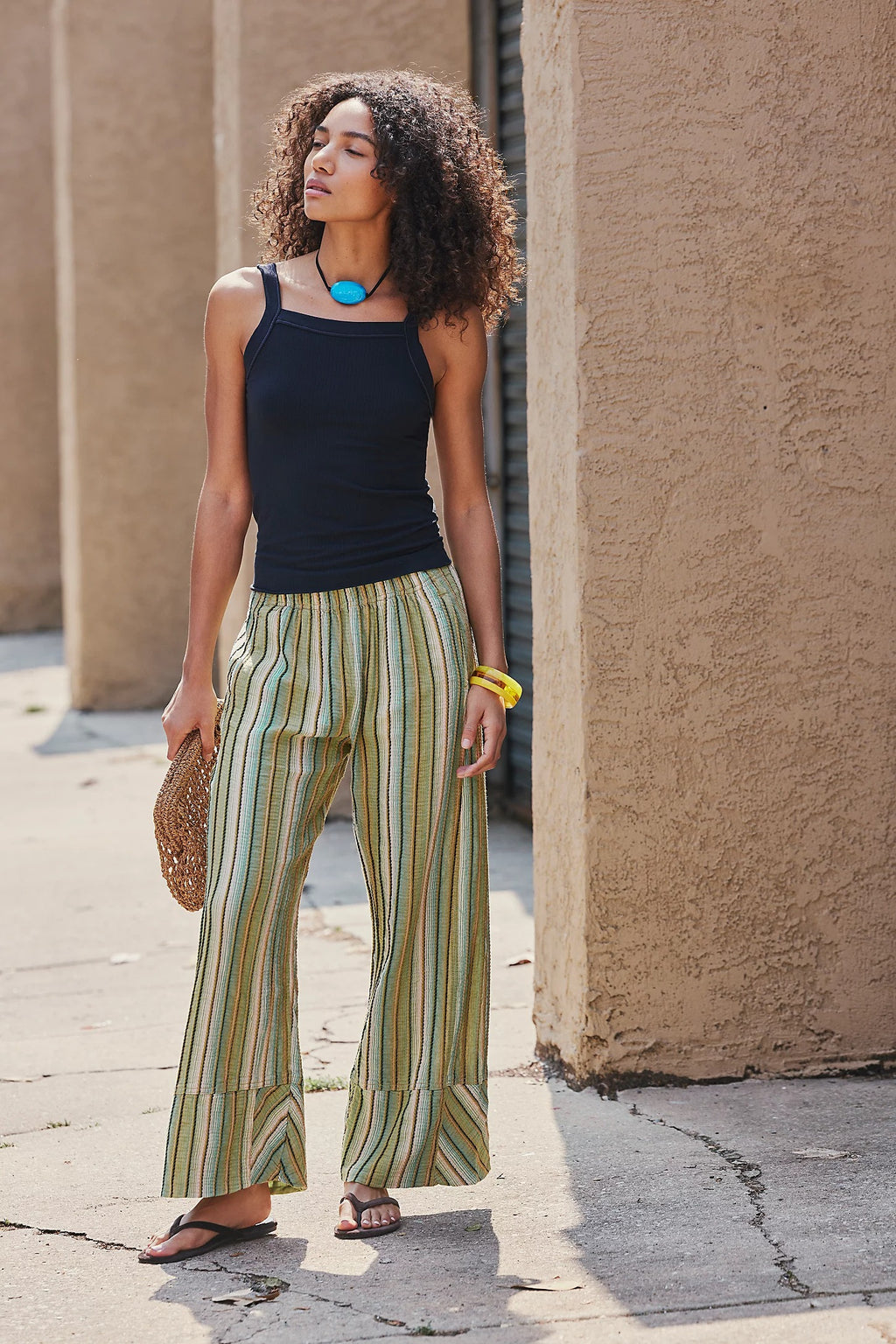 Day's End Stripe Pants - Camo Combo