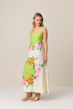 Parlour Floral Print Maxi DRESS