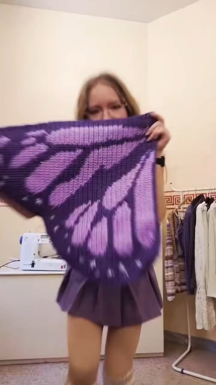 Knit Butterfly Jacket