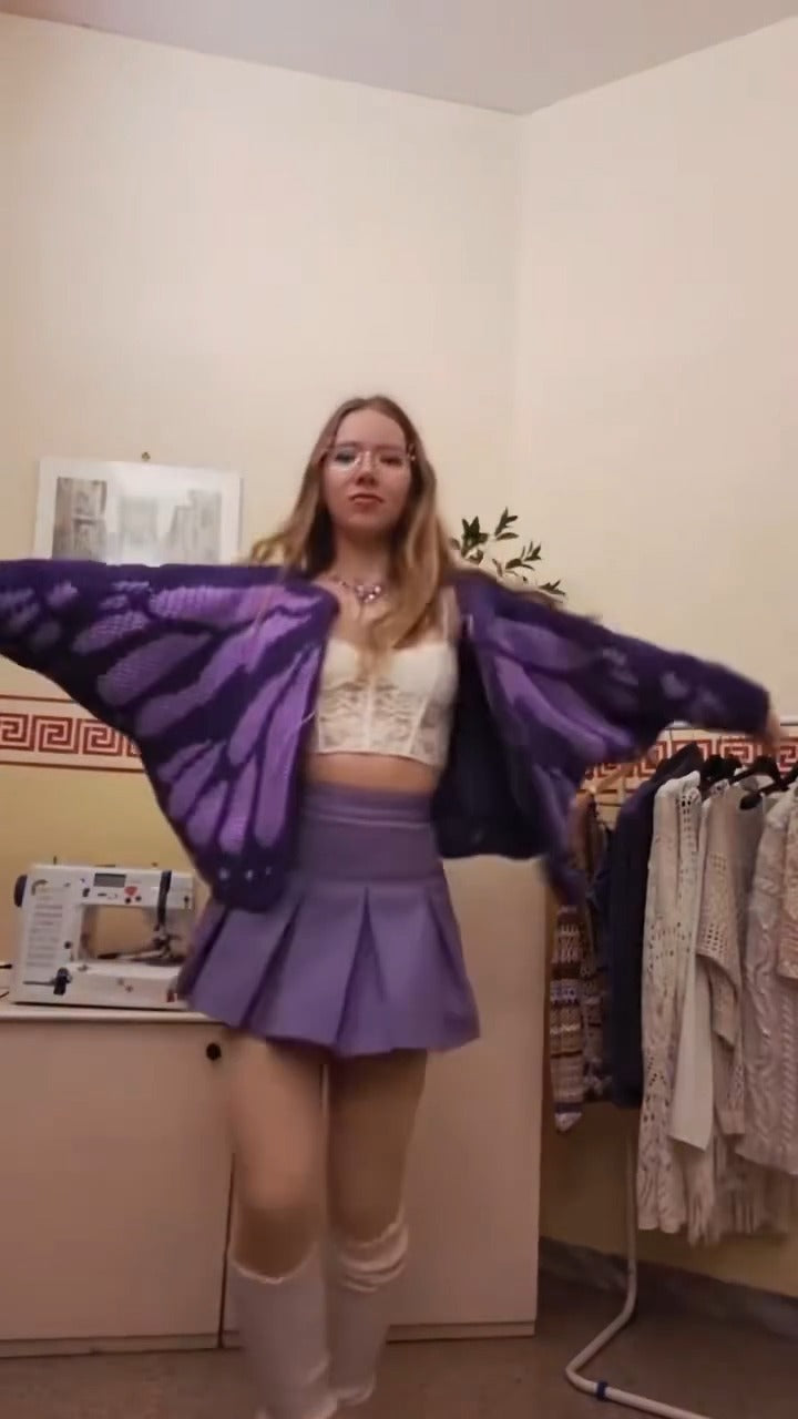 Knit Butterfly Jacket