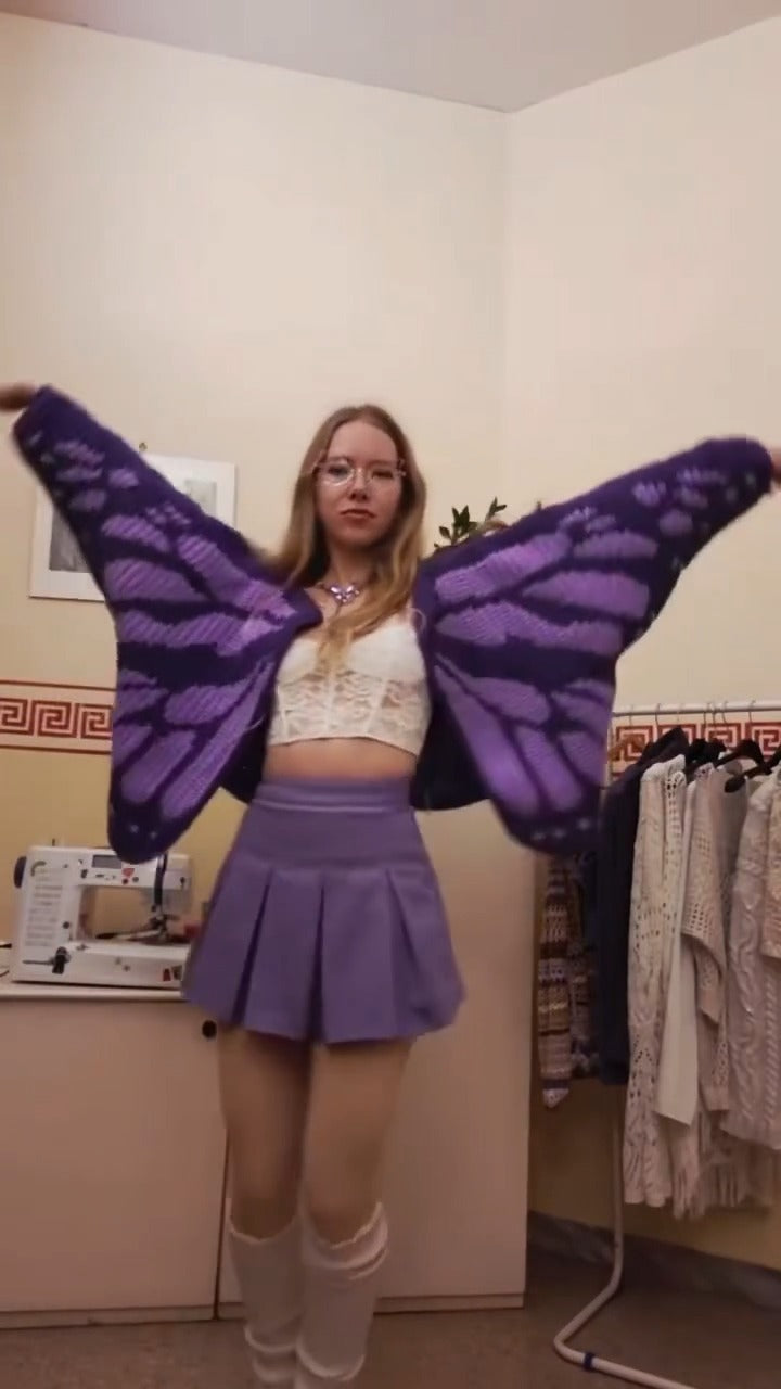 Knit Butterfly Jacket