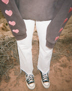 "Heart on My Sleeve" Oversized Lux Hoodie