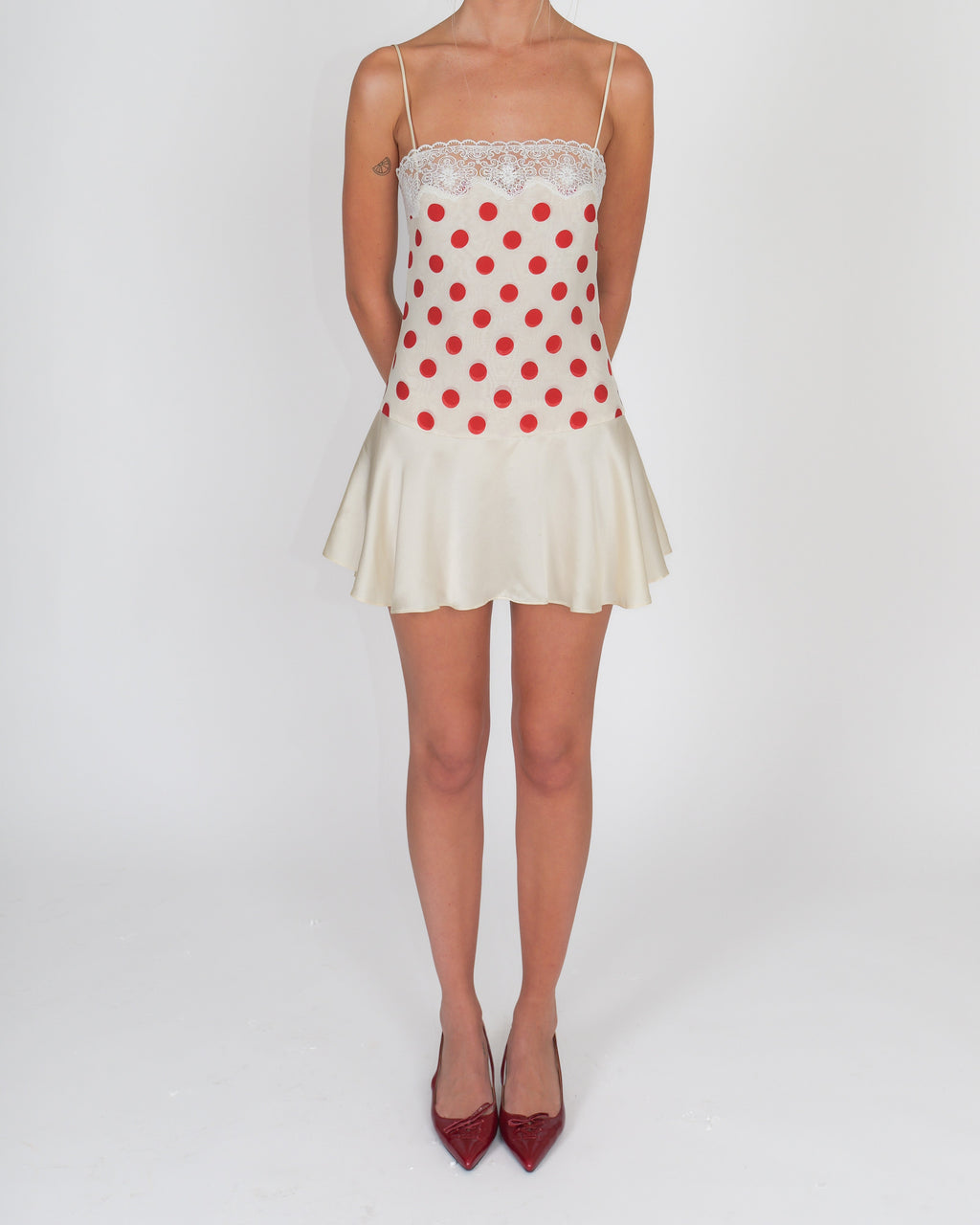 Polka Dot Mini Dress