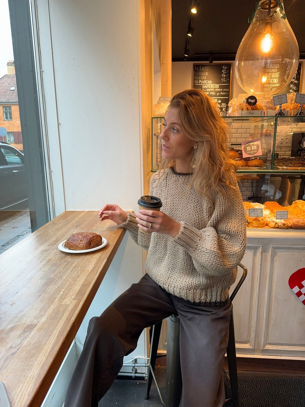 Lilou knit - Beige/brown