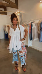 Rock Casual Denim Suit