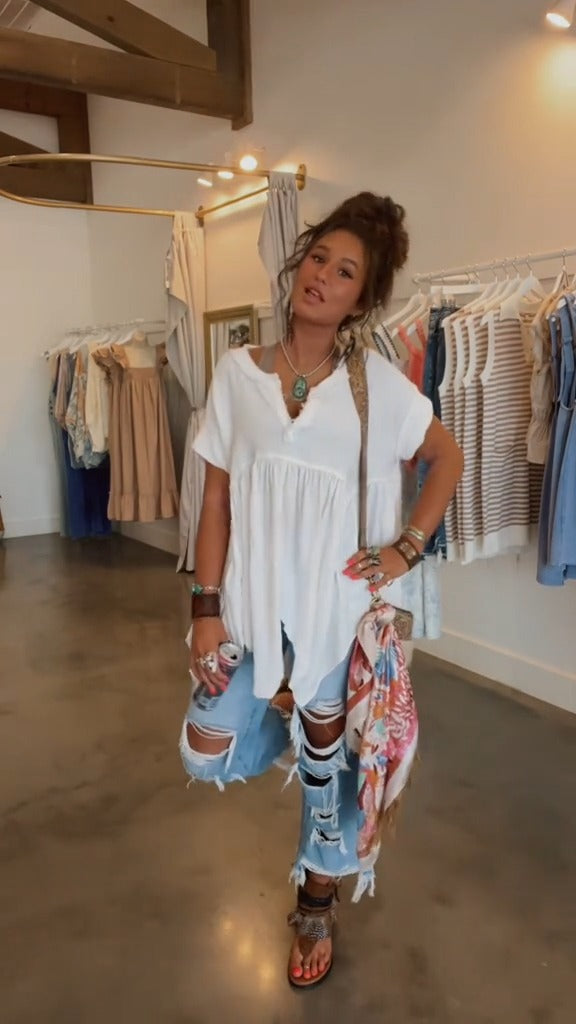 Rock Casual Denim Suit